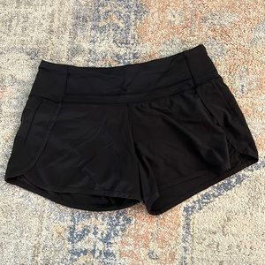 Lululemon size 4 Black Shorts